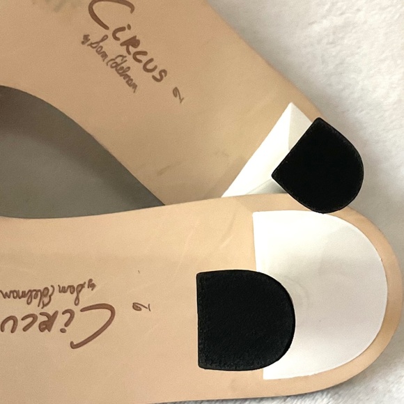 White Circus Sam Edelman Cushioned Comfy Stretchy Slip On Sandal Size 9 - Picture 10 of 16